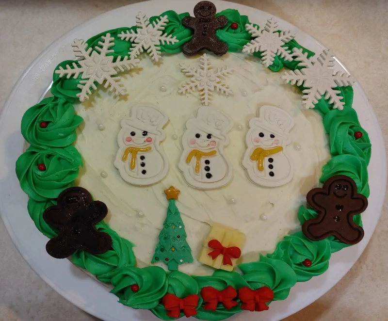 Christmas Wreath Cookie